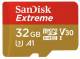 Sandisk Extreme 32GB microSDHC UHS-I (incl. adapter)